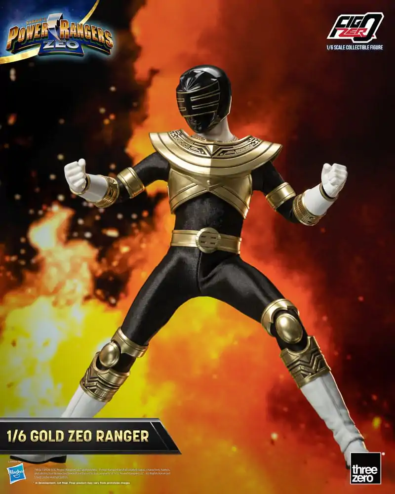 Power Rangers Zeo FigZero akcijska figura 1/6 Gold Zeo Power Ranger 30 cm fotografija izdelka