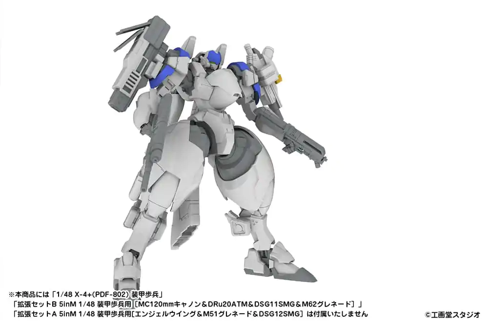 POWERDoLLS2 Accesoory Set 1/48 12,7 cmM PLD Razširitveni Komplet A fotografija izdelka