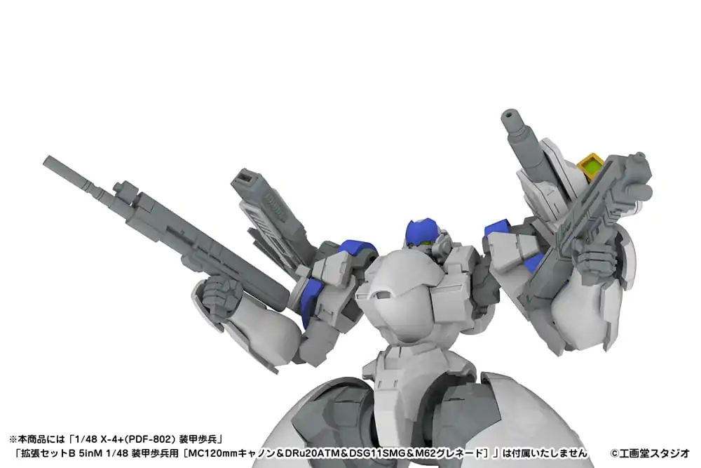 POWERDoLLS2 Accesoory Set 1/48 12,7 cmM PLD Razširitveni Komplet A fotografija izdelka