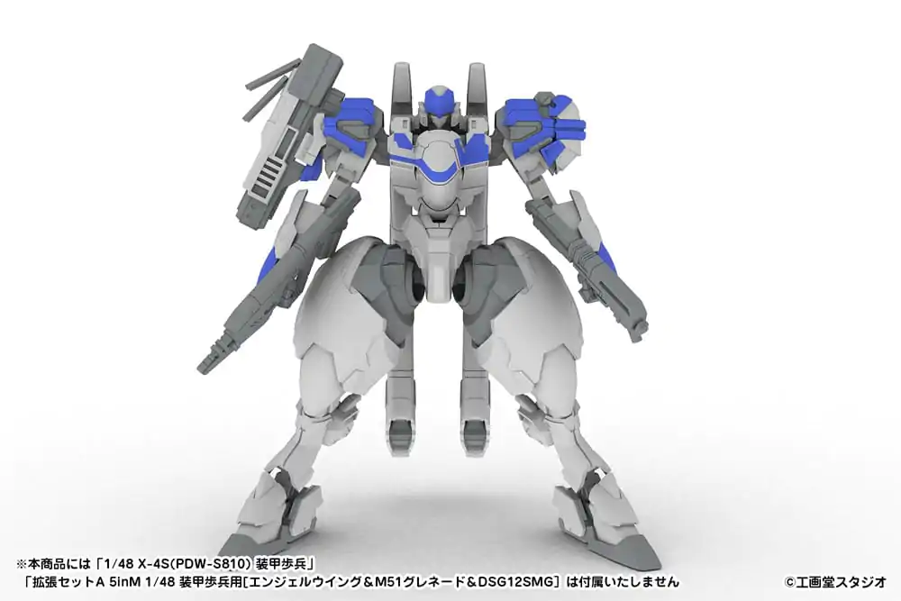 POWERDoLLS2 Accesoory Set 1/48 12,7 cmM PLD Razširitveni Komplet A fotografija izdelka