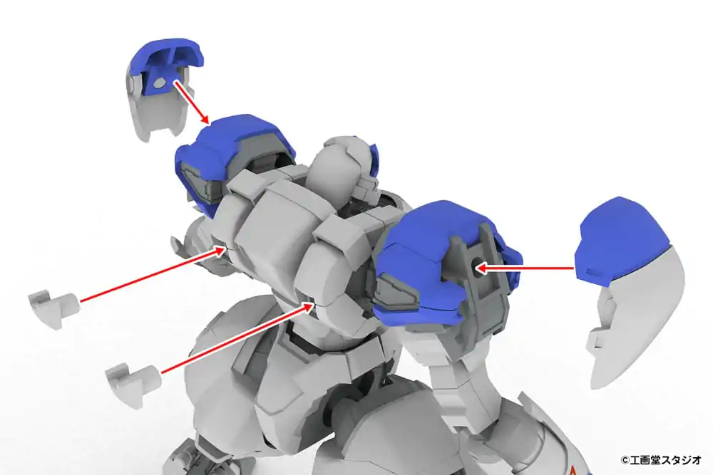 POWERDoLLS2 Plastični model komplet 1/48 X-4S (PDW-S810) PLD 13 cm fotografija izdelka