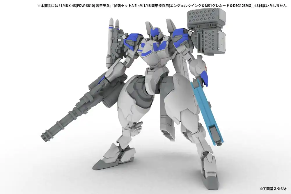 POWERDoLLS2 Dodatni set 1/48 5-palčni PLD Razširitveni set D fotografija izdelka