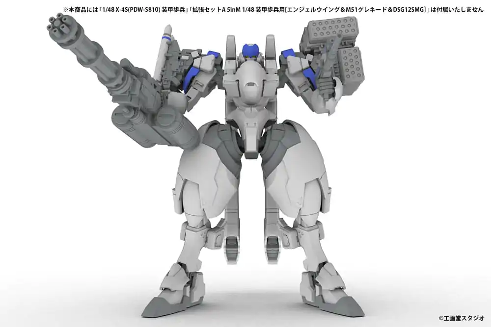 POWERDoLLS2 Dodatni set 1/48 5-palčni PLD Razširitveni set D fotografija izdelka