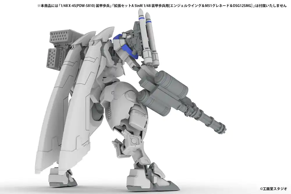 POWERDoLLS2 Dodatni set 1/48 5-palčni PLD Razširitveni set D fotografija izdelka