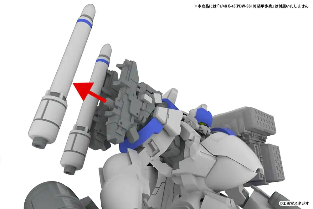 POWERDoLLS2 Dodatni set 1/48 5-palčni PLD Razširitveni set D fotografija izdelka