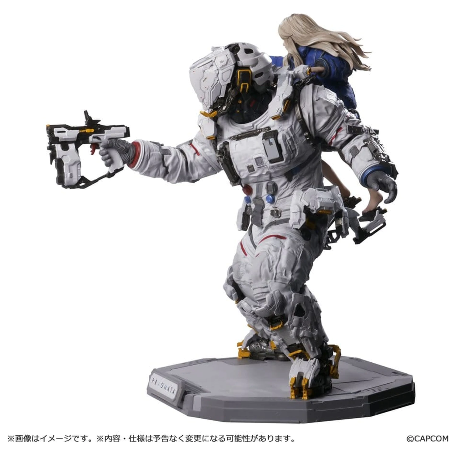 Pragmata Capcom Figurica Builder Creator's Model PVC Figurica Hugh & Diana 28 cm fotografija izdelka