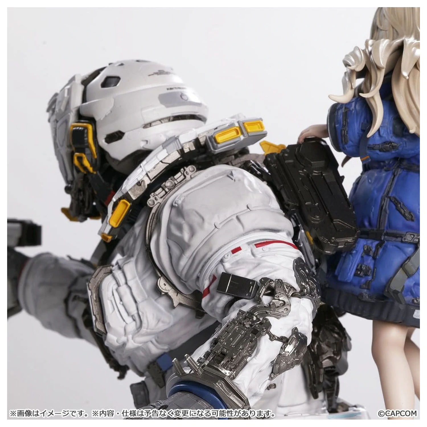 Pragmata Capcom Figurica Builder Creator's Model PVC Figurica Hugh & Diana 28 cm fotografija izdelka