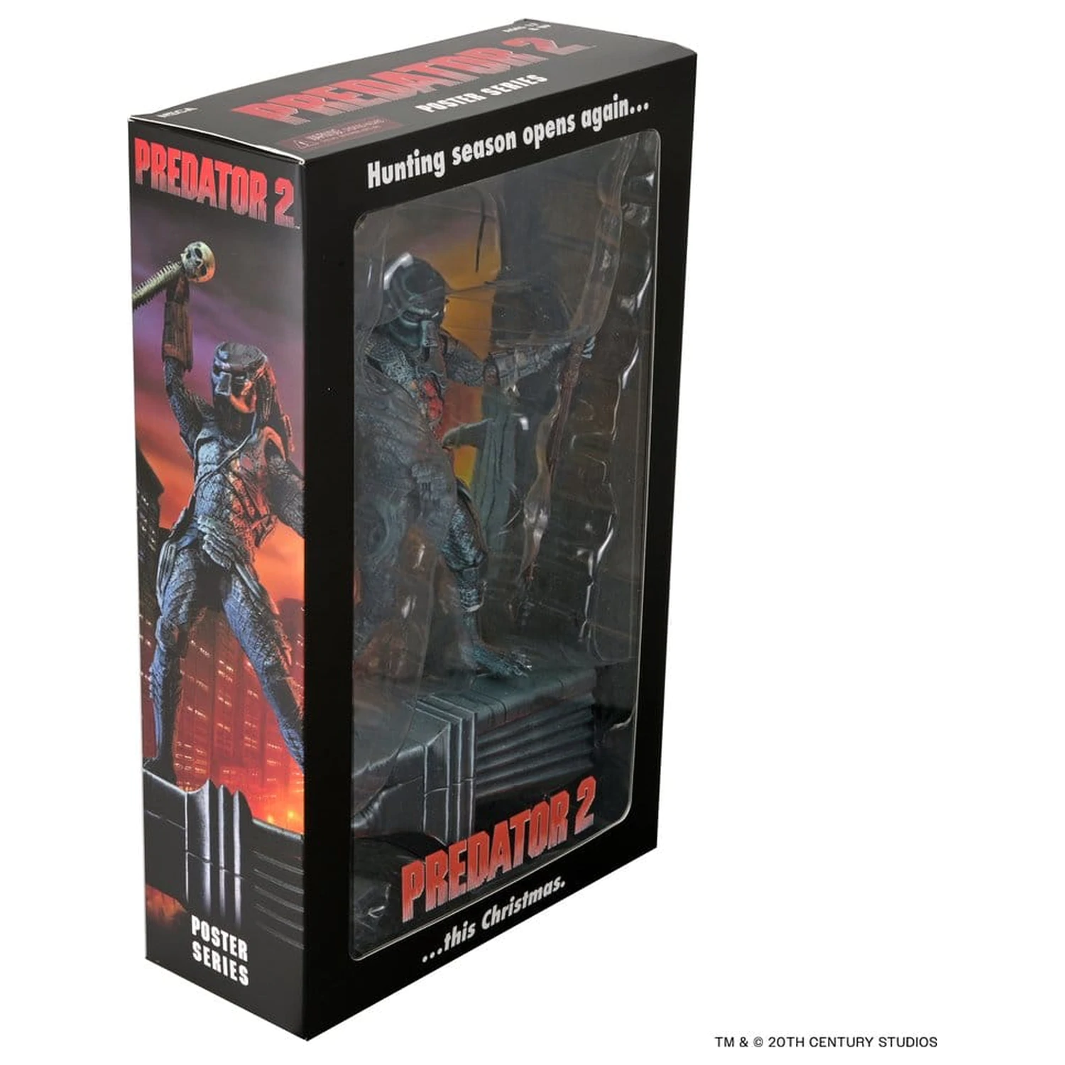 Predator 2 Action figura City Hunter Poster Series 18 cm fotografija izdelka