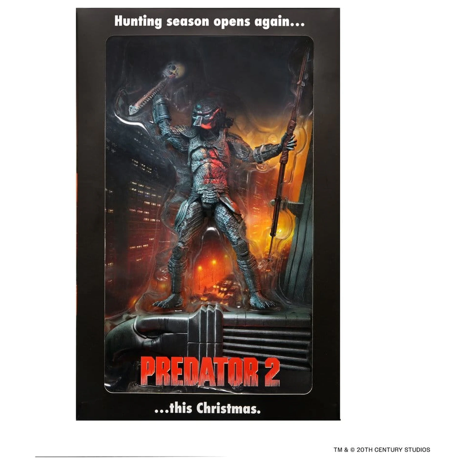 Predator 2 Action figura City Hunter Poster Series 18 cm fotografija izdelka