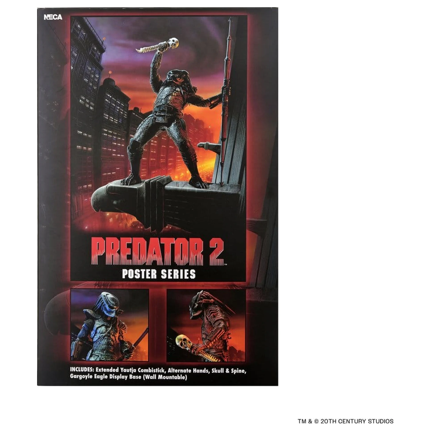 Predator 2 Action figura City Hunter Poster Series 18 cm fotografija izdelka