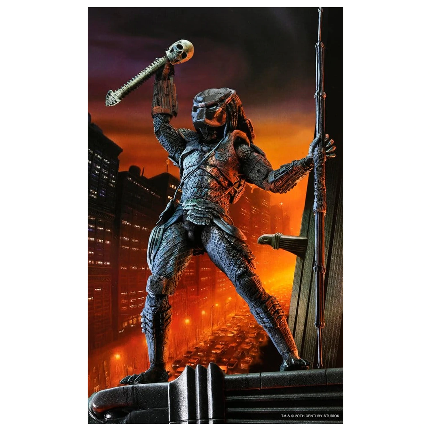 Predator 2 Action figura City Hunter Poster Series 18 cm fotografija izdelka