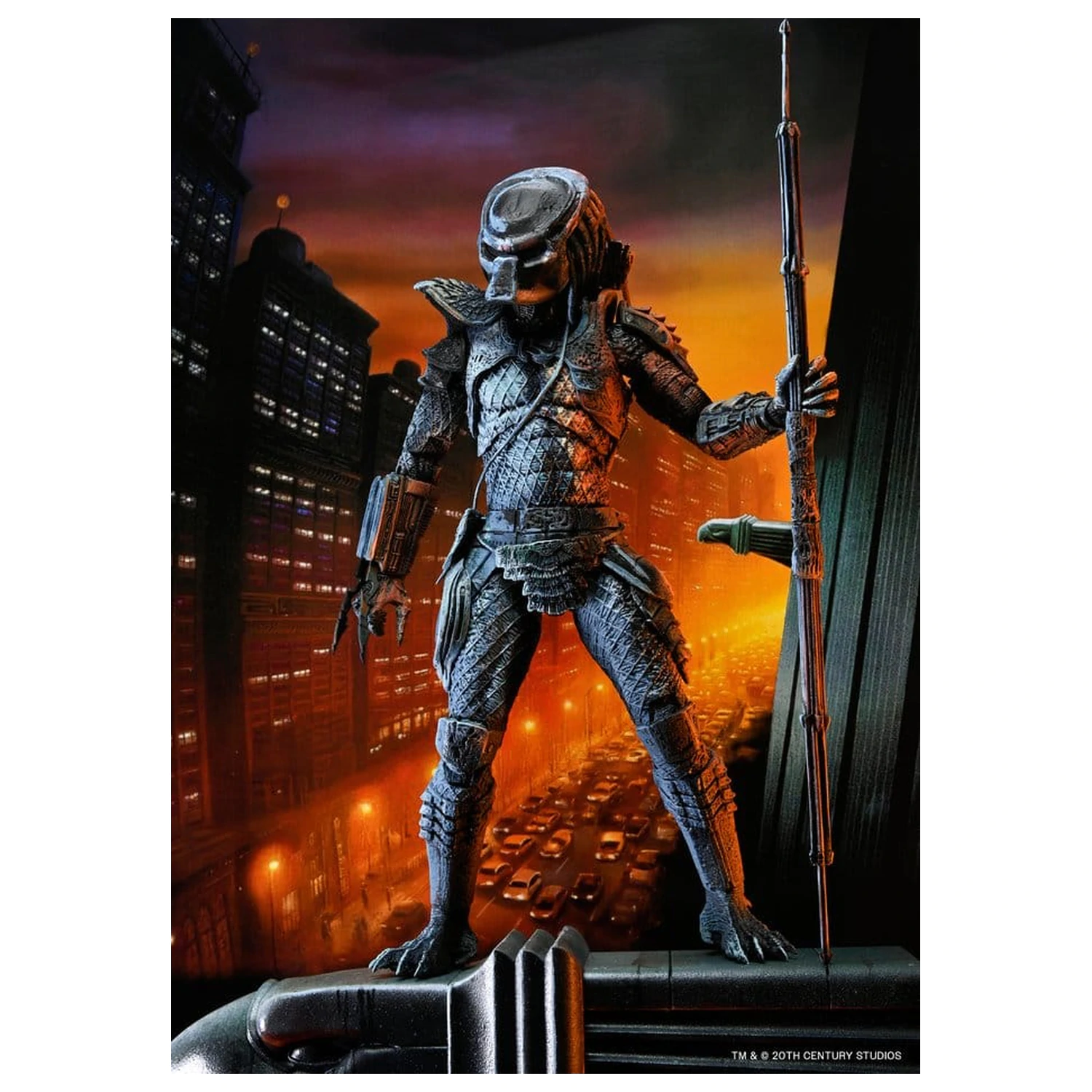 Predator 2 Action figura City Hunter Poster Series 18 cm fotografija izdelka