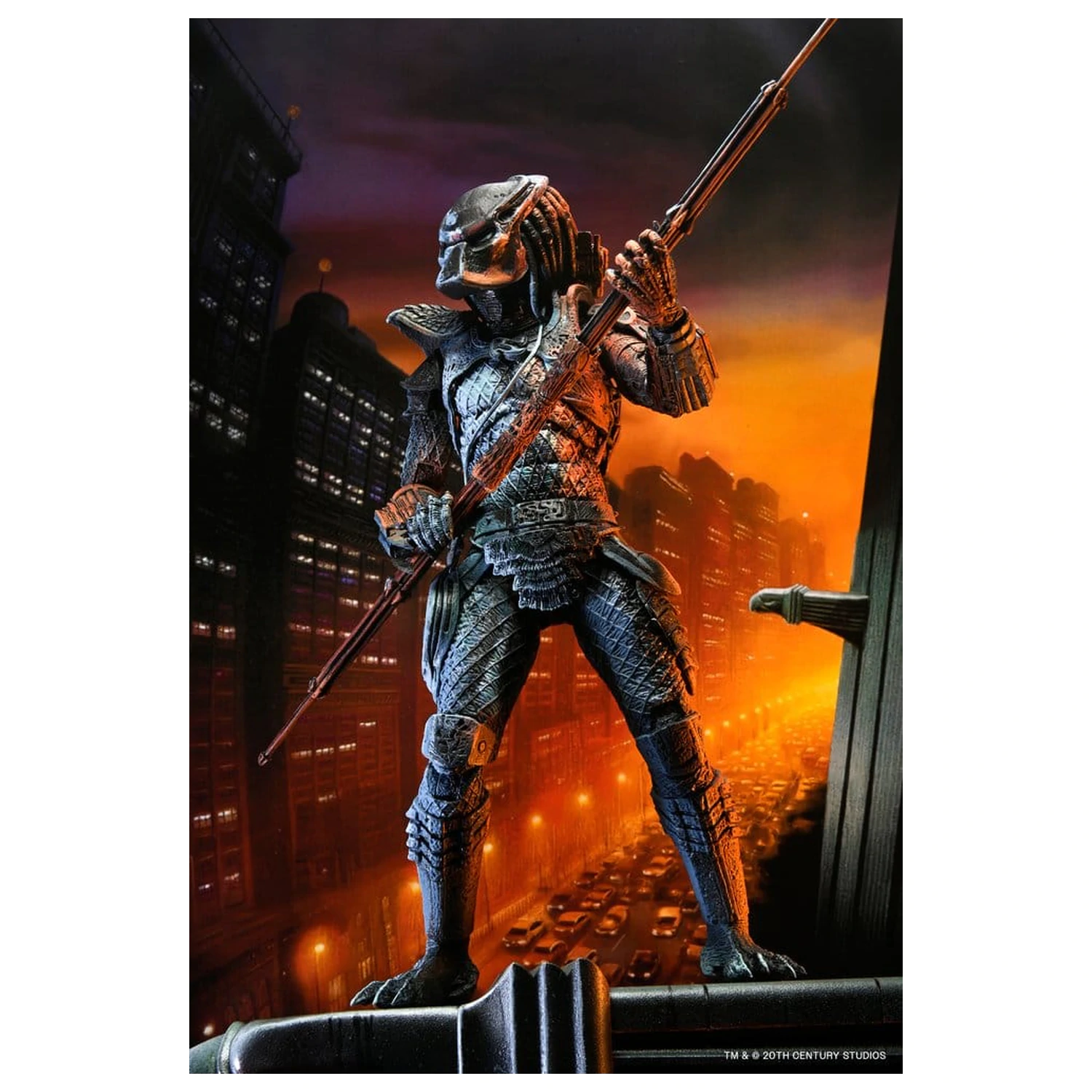 Predator 2 Action figura City Hunter Poster Series 18 cm fotografija izdelka