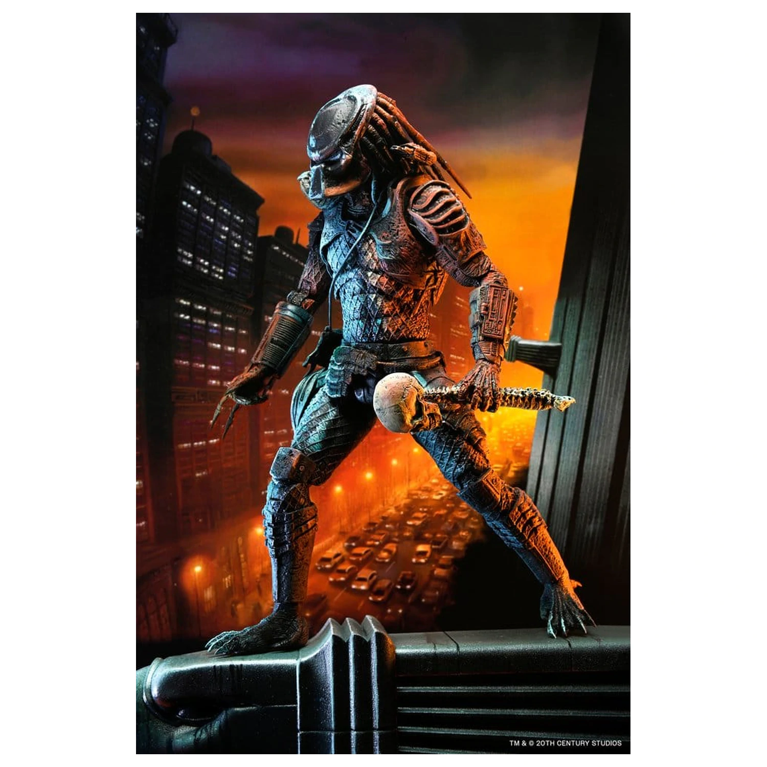 Predator 2 Action figura City Hunter Poster Series 18 cm fotografija izdelka