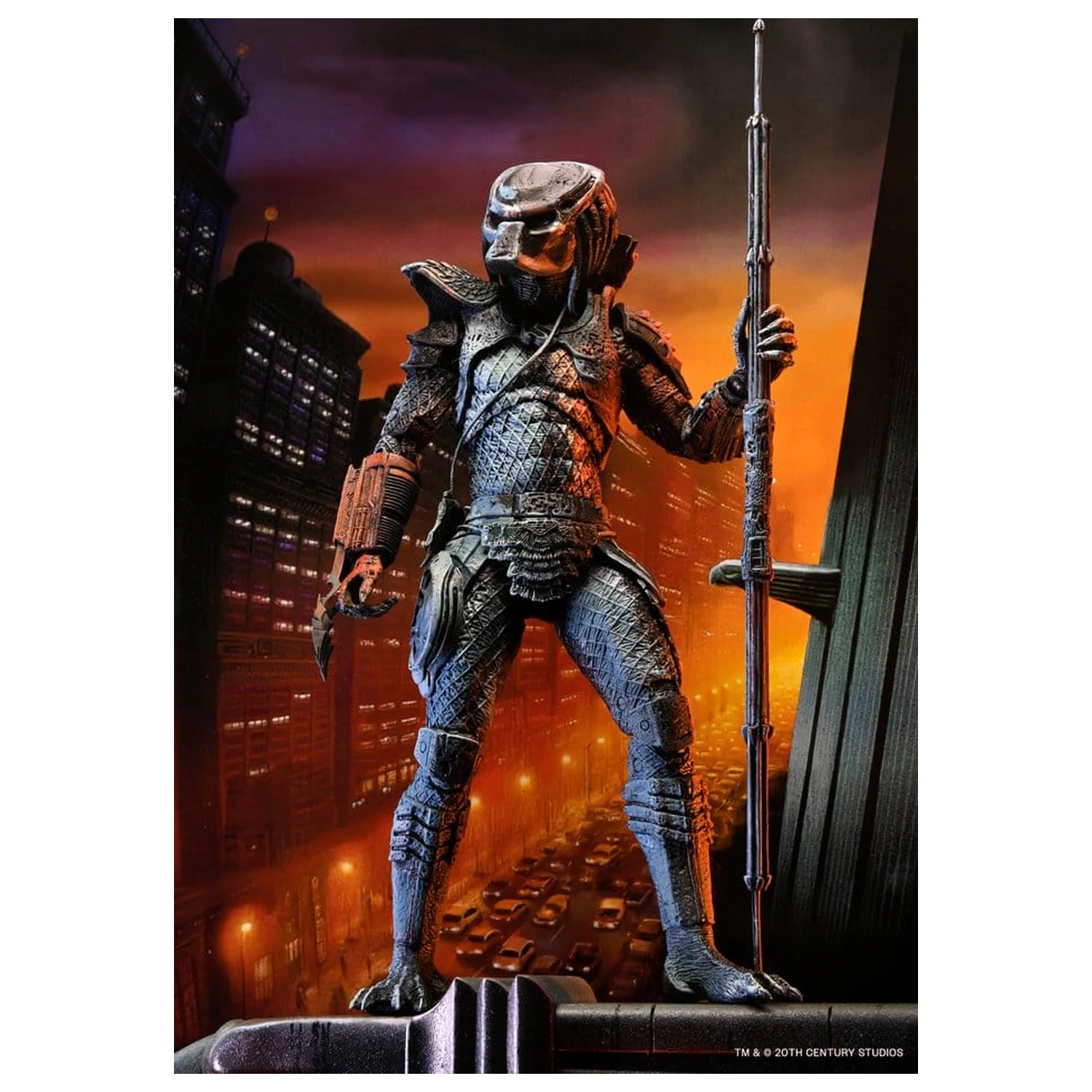 Predator 2 Action figura City Hunter Poster Series 18 cm fotografija izdelka