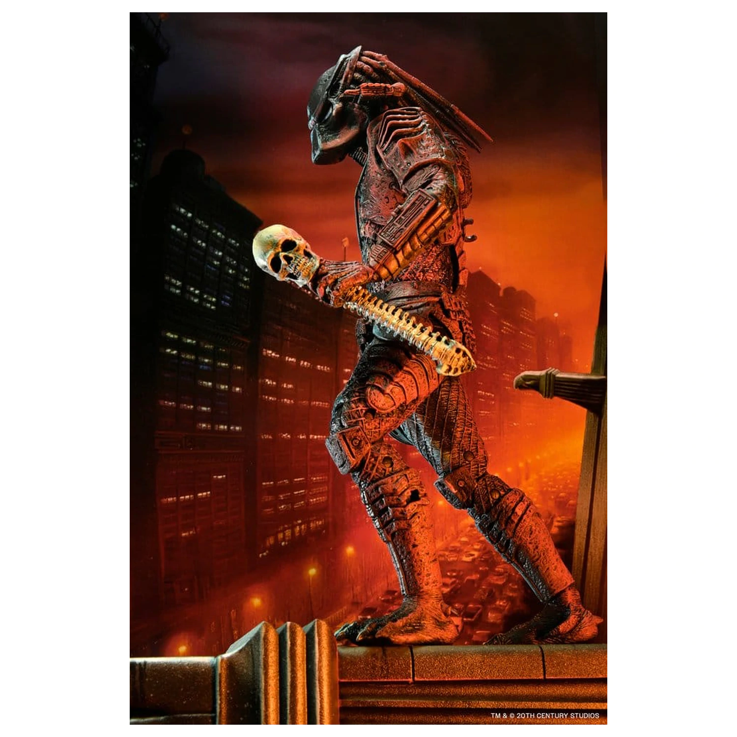 Predator 2 Action figura City Hunter Poster Series 18 cm fotografija izdelka