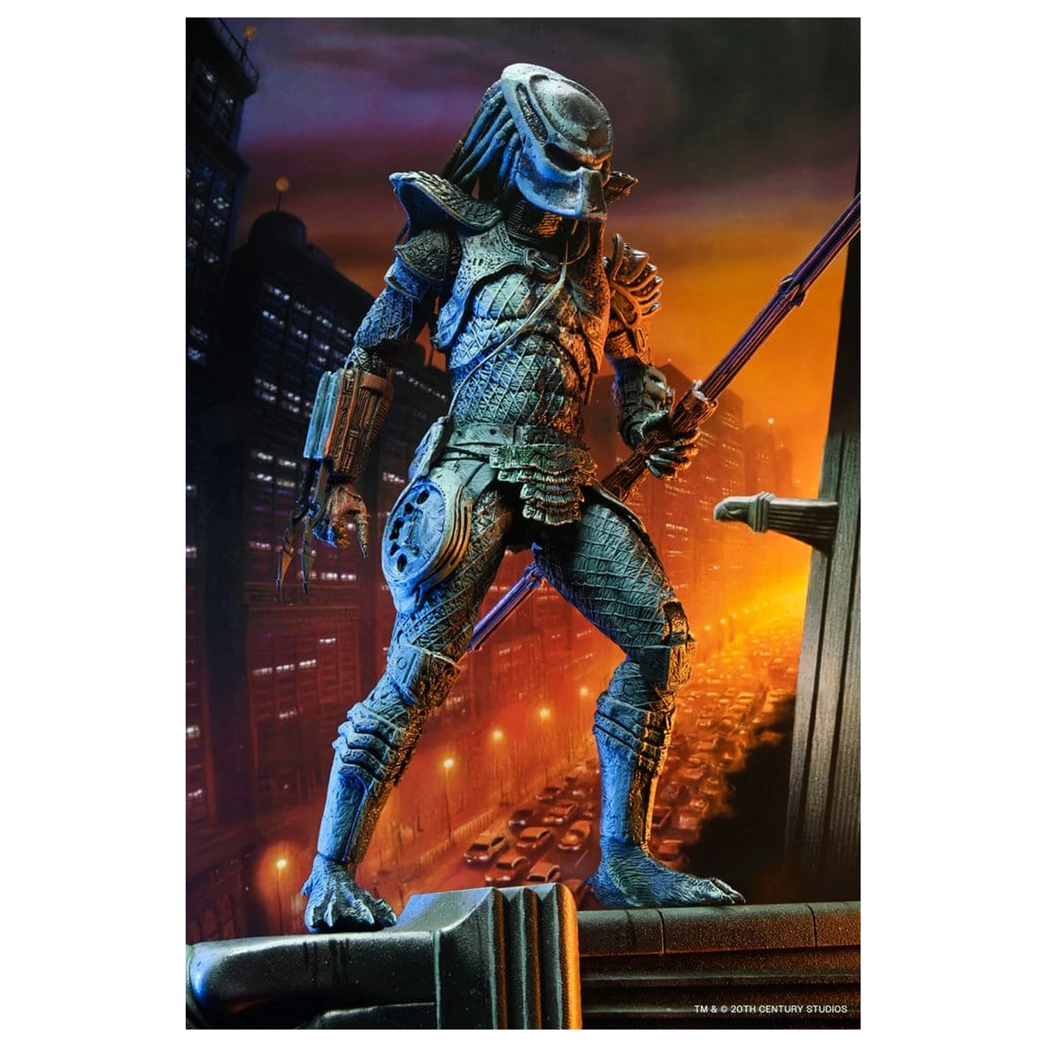Predator 2 Action figura City Hunter Poster Series 18 cm fotografija izdelka