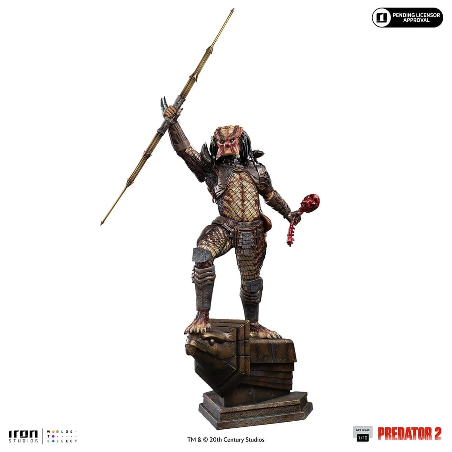 Predator 2 Predator City Hunter Art Scale Kip 1/10 Predator City Hunter fotografija izdelka
