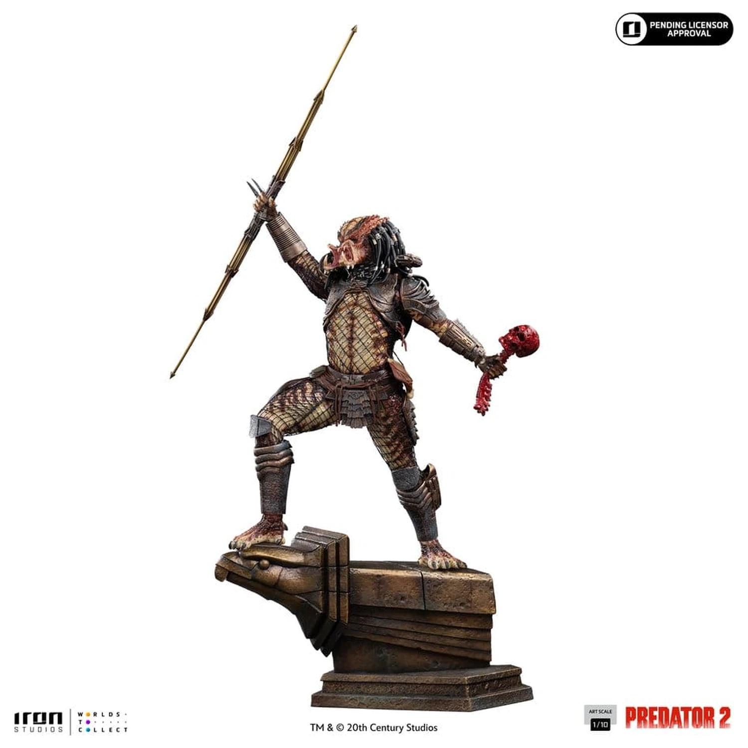 Predator 2 Predator City Hunter Art Scale Kip 1/10 Predator City Hunter fotografija izdelka