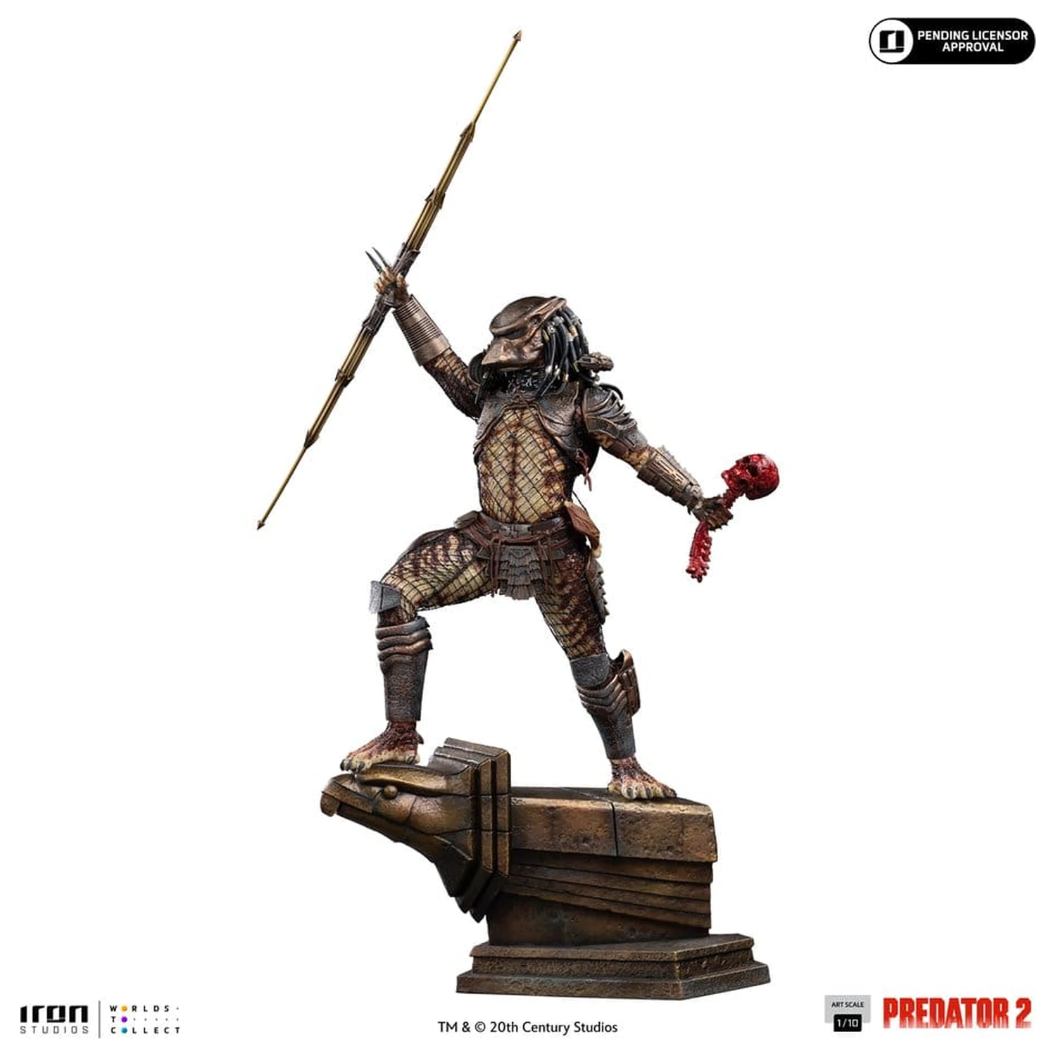 Predator 2 Predator City Hunter Art Scale Kip 1/10 Predator City Hunter fotografija izdelka