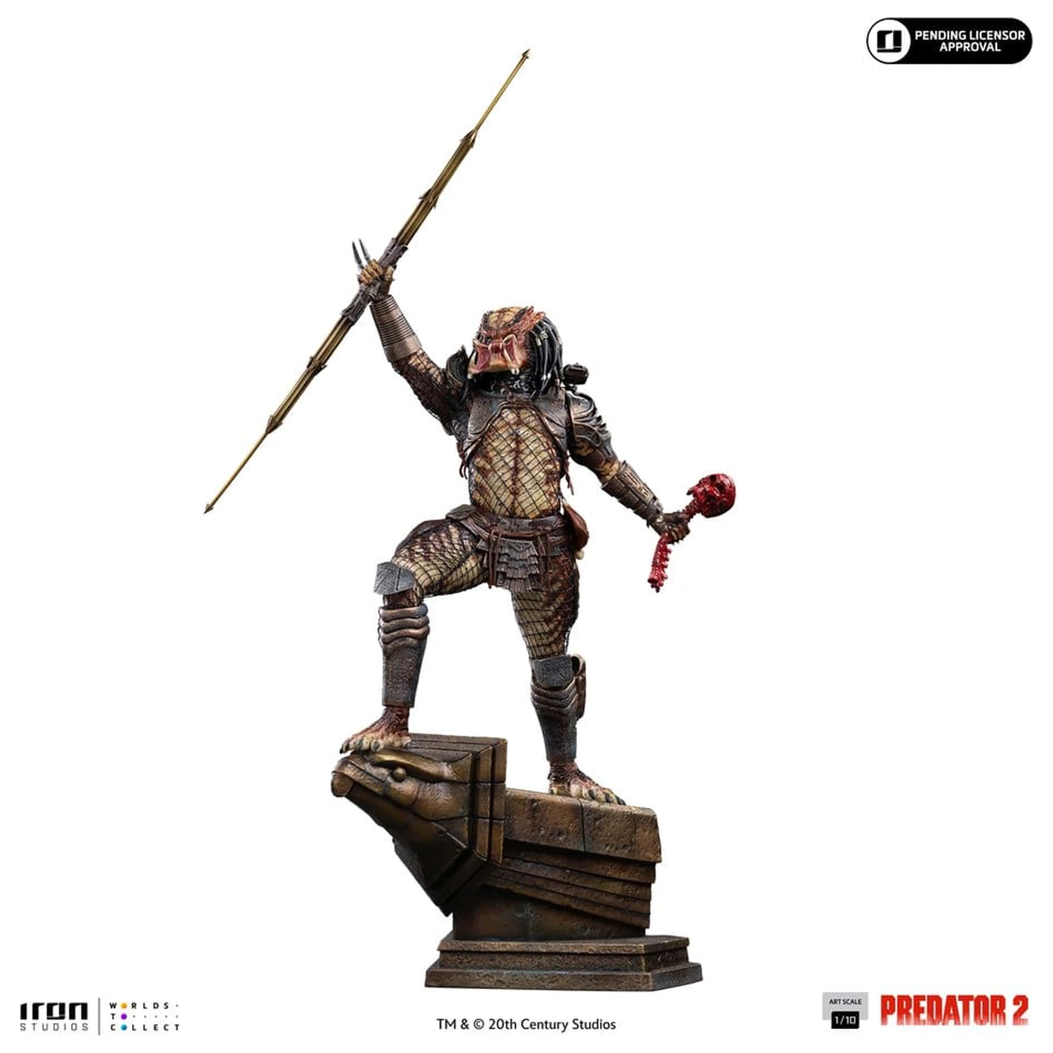 Predator 2 Predator City Hunter Art Scale Kip 1/10 Predator City Hunter fotografija izdelka