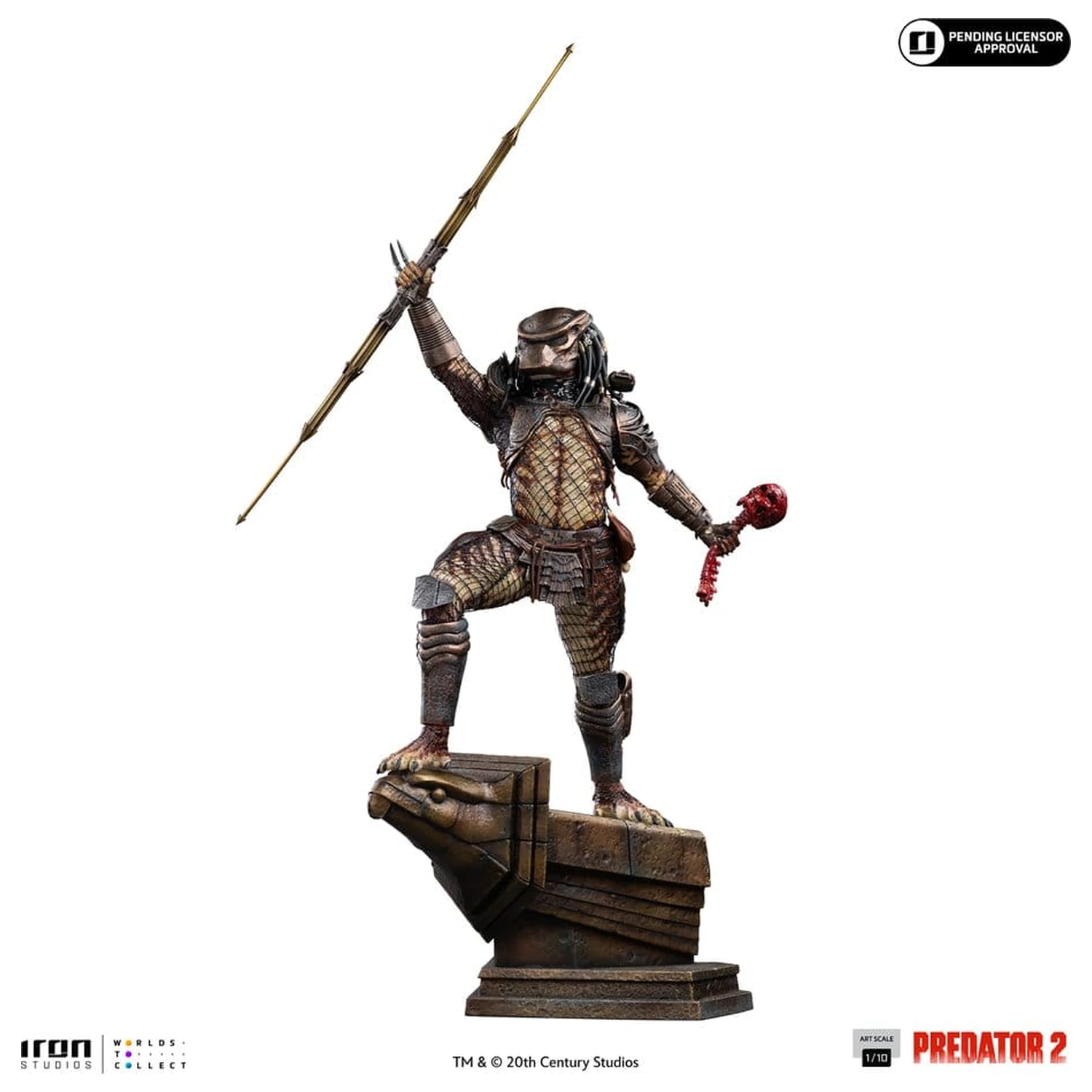 Predator 2 Predator City Hunter Art Scale Kip 1/10 Predator City Hunter fotografija izdelka