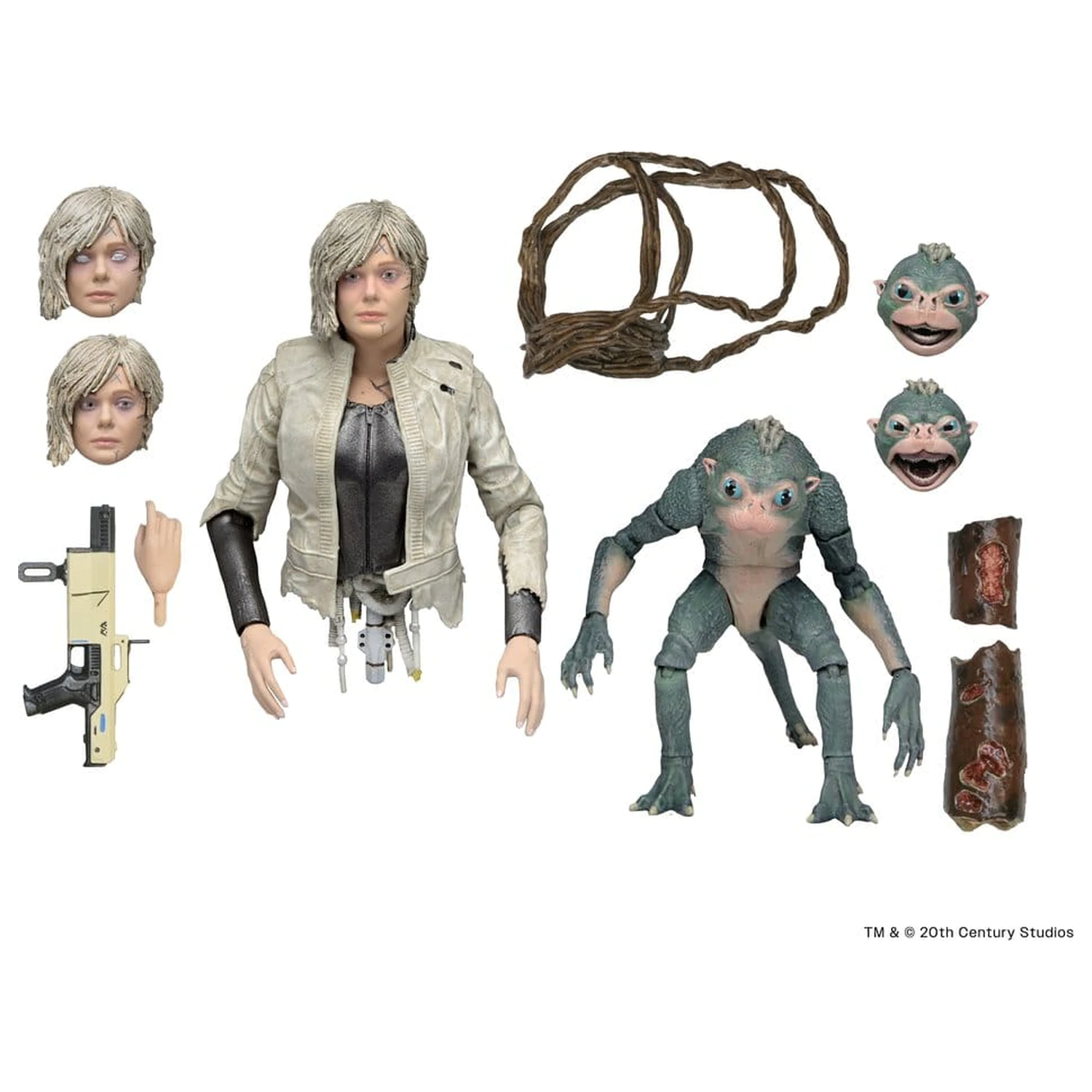 Predator Badlands Akcijska figura Ultimate Thia & Bud 18 cm fotografija izdelka