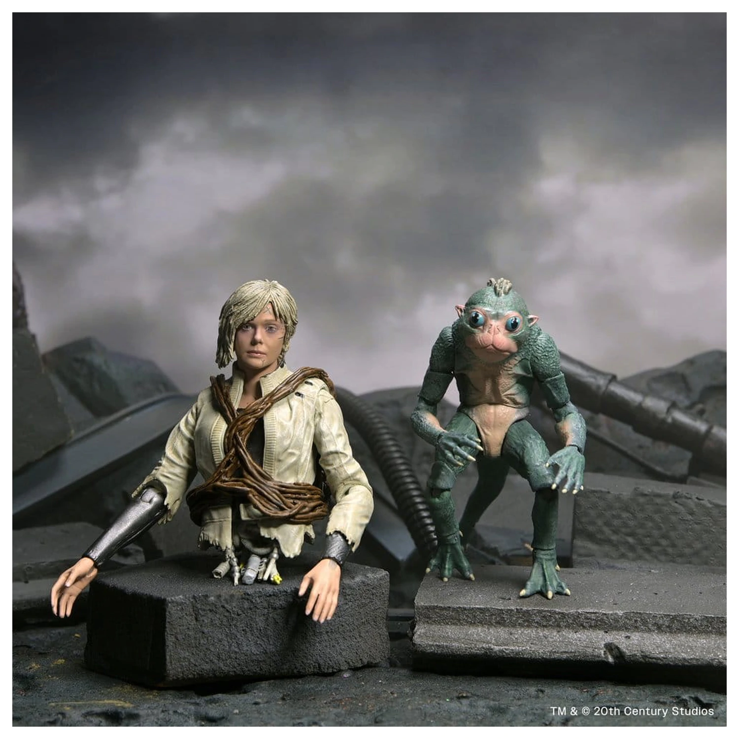 Predator Badlands Akcijska figura Ultimate Thia & Bud 18 cm fotografija izdelka