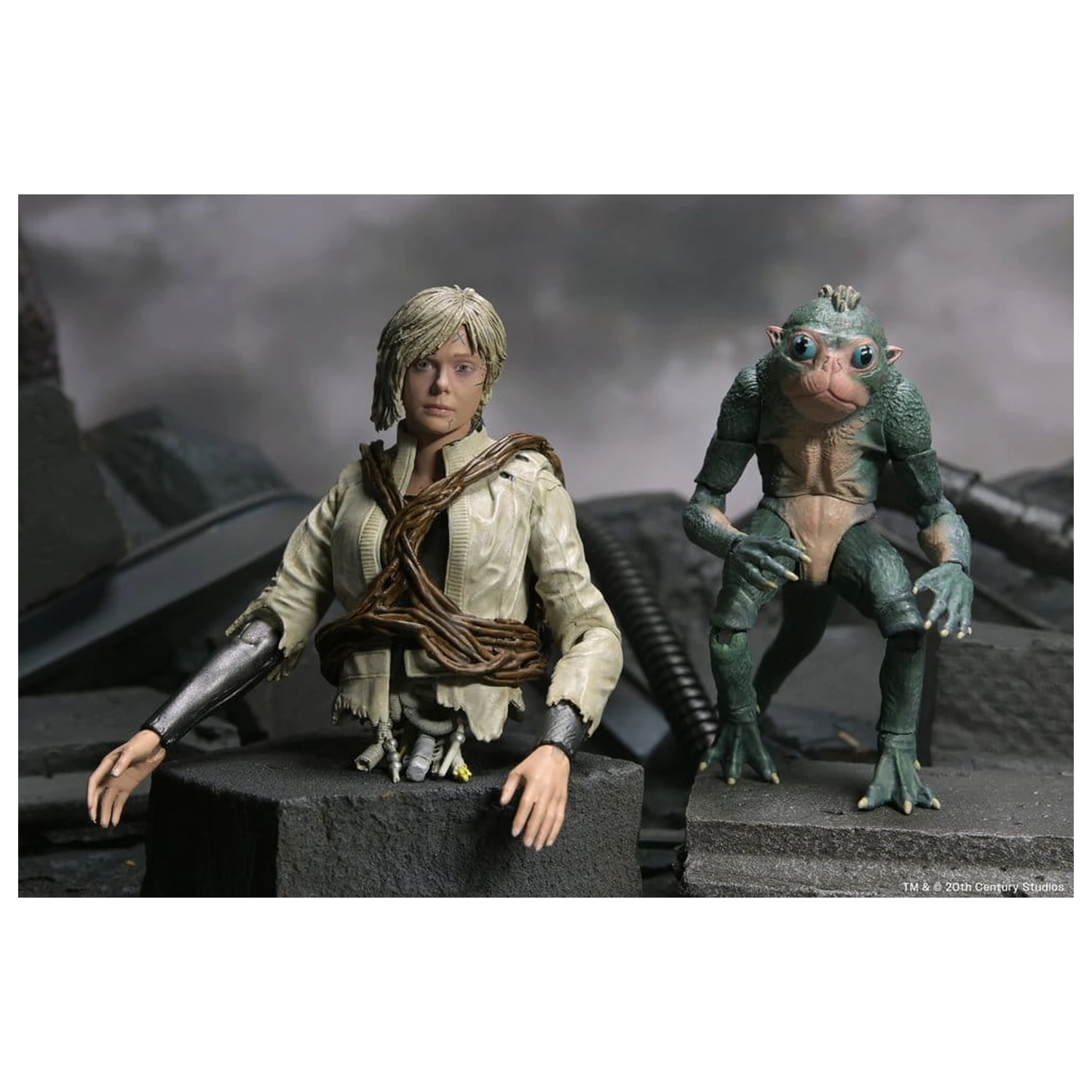 Predator Badlands Akcijska figura Ultimate Thia & Bud 18 cm fotografija izdelka