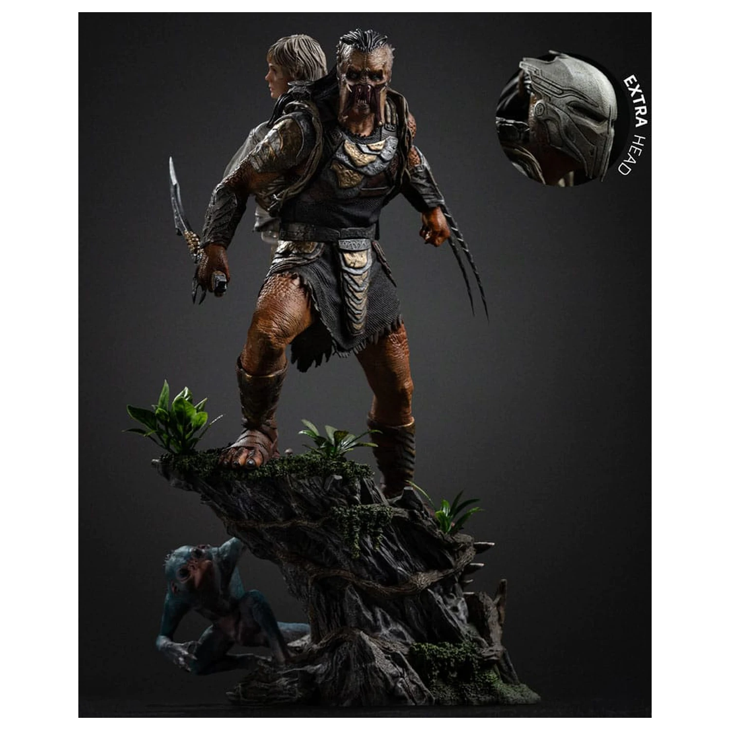 Predator: Badlands Art Scale kip 1/10 Predator Dek & Thia 27 cm fotografija izdelka