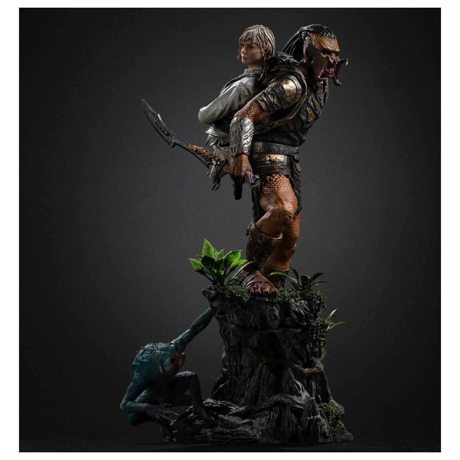 Predator: Badlands Art Scale kip 1/10 Predator Dek & Thia 27 cm fotografija izdelka