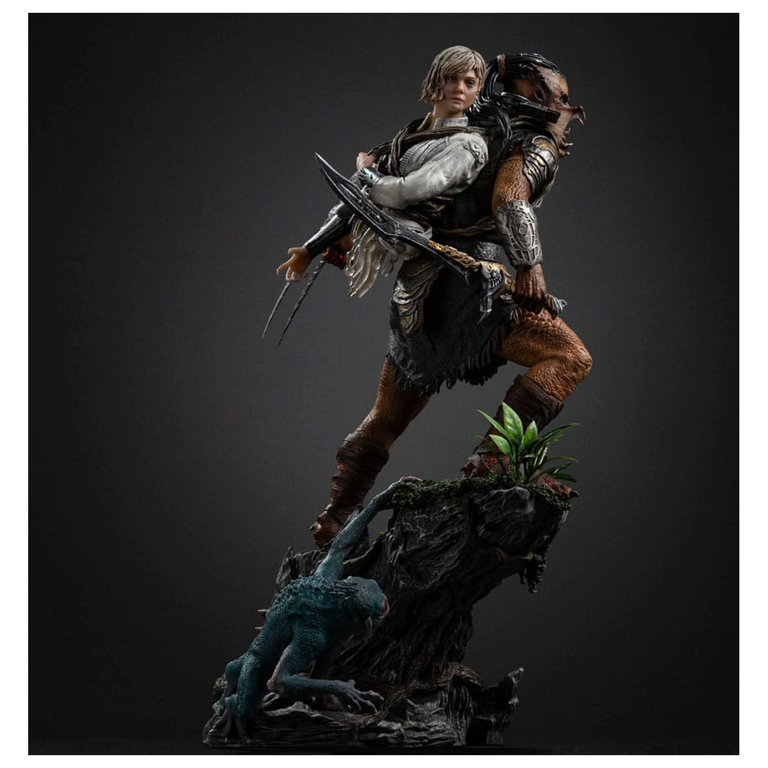 Predator: Badlands Art Scale kip 1/10 Predator Dek & Thia 27 cm fotografija izdelka