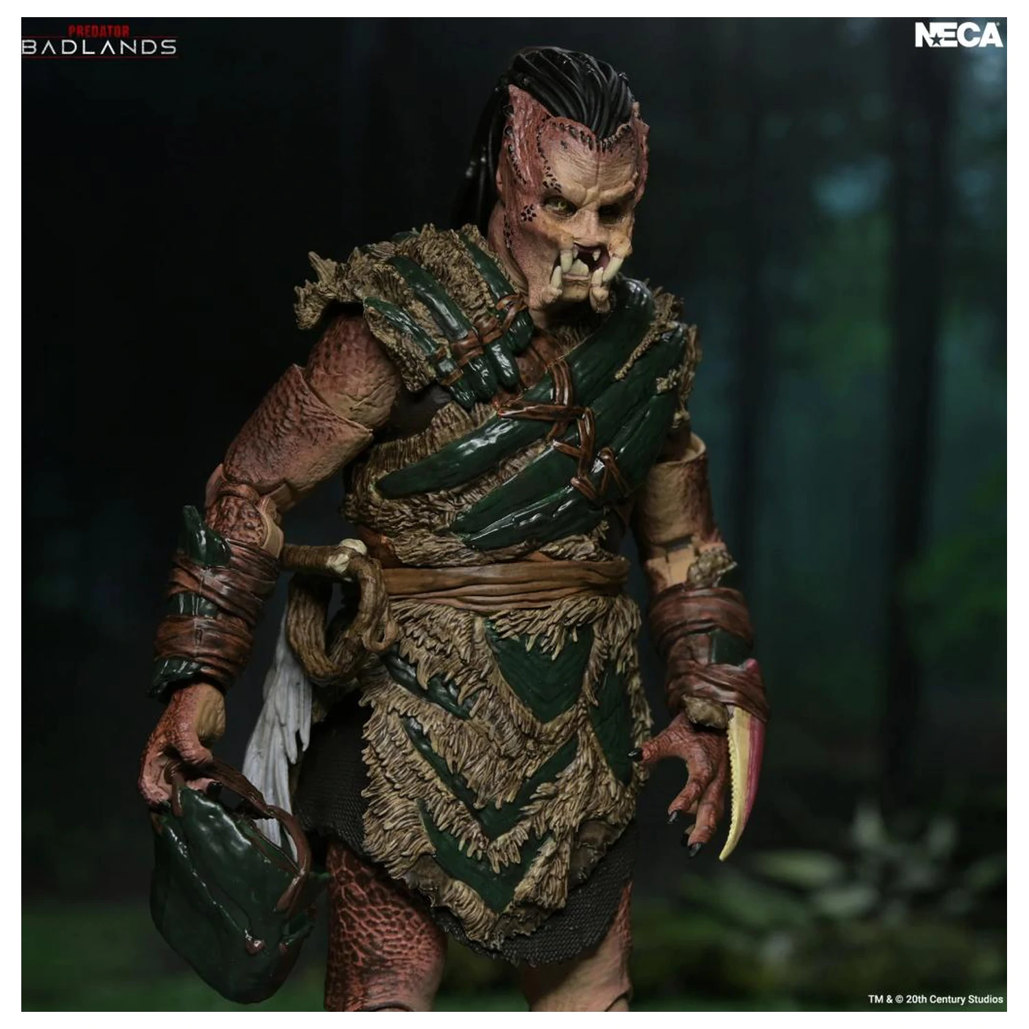 Predator: Badlands Dek "Bone Bison Armor" Ultimate figura 17 cm fotografija izdelka