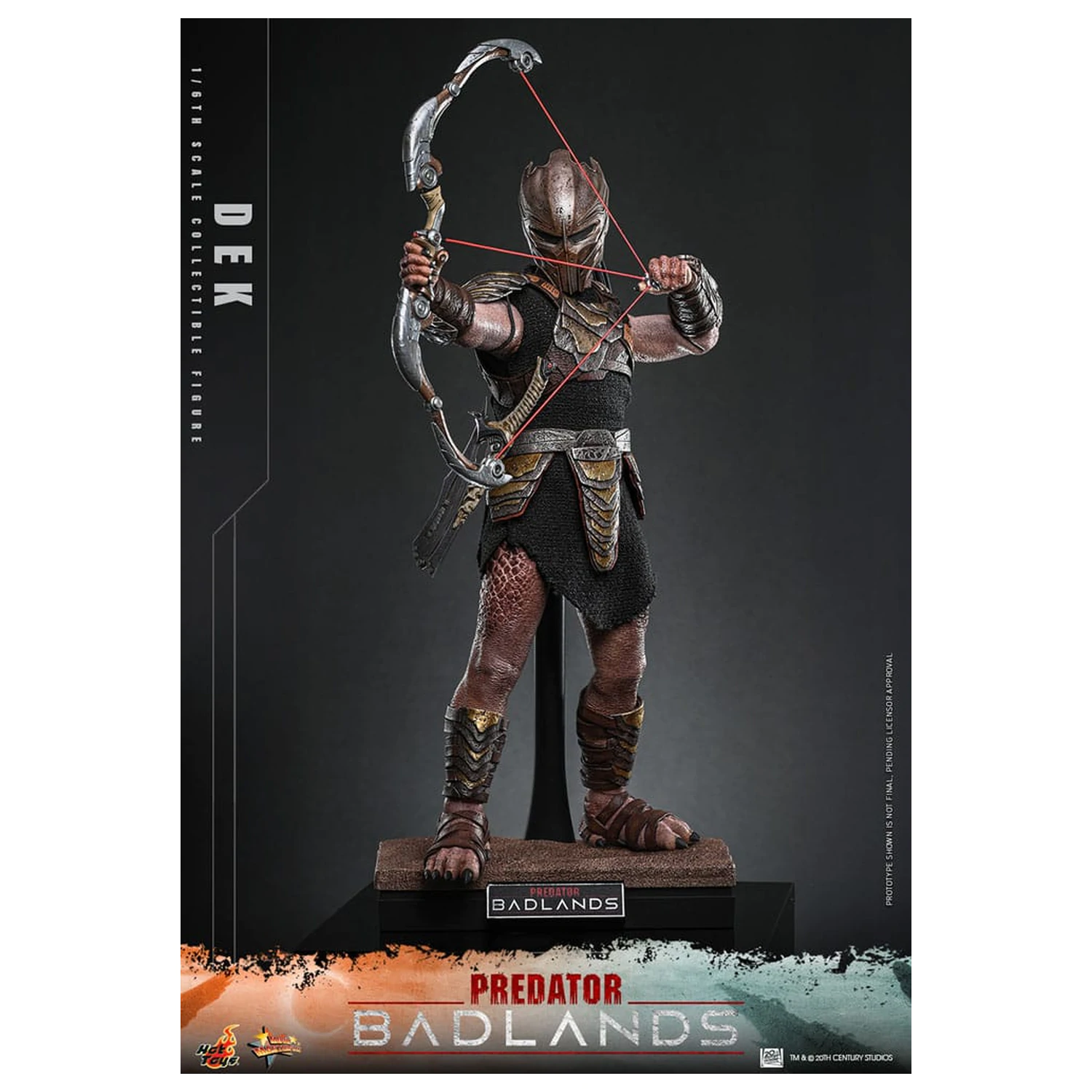 Predator: Badlands Movie Masterpiece akcijska figura 1/6 Dek 30 cm fotografija izdelka