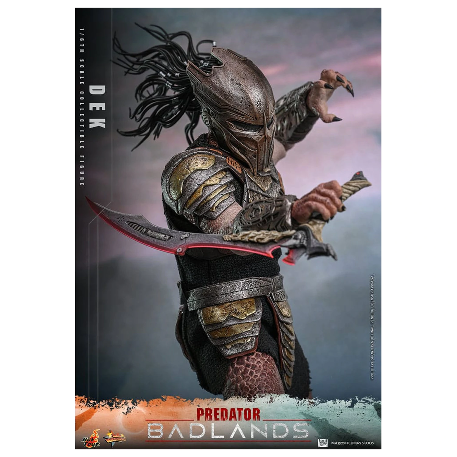 Predator: Badlands Movie Masterpiece akcijska figura 1/6 Dek 30 cm fotografija izdelka