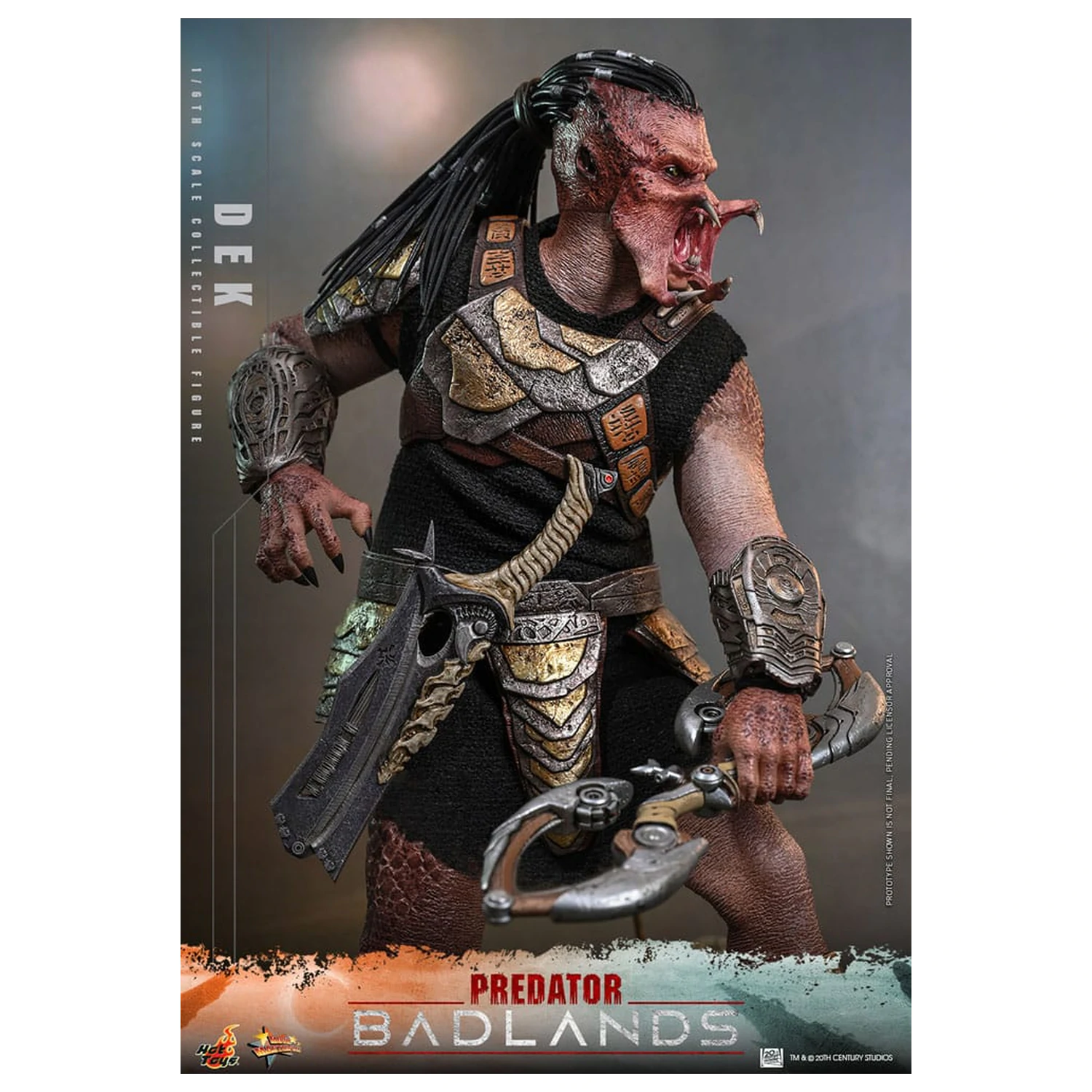 Predator: Badlands Movie Masterpiece akcijska figura 1/6 Dek 30 cm fotografija izdelka