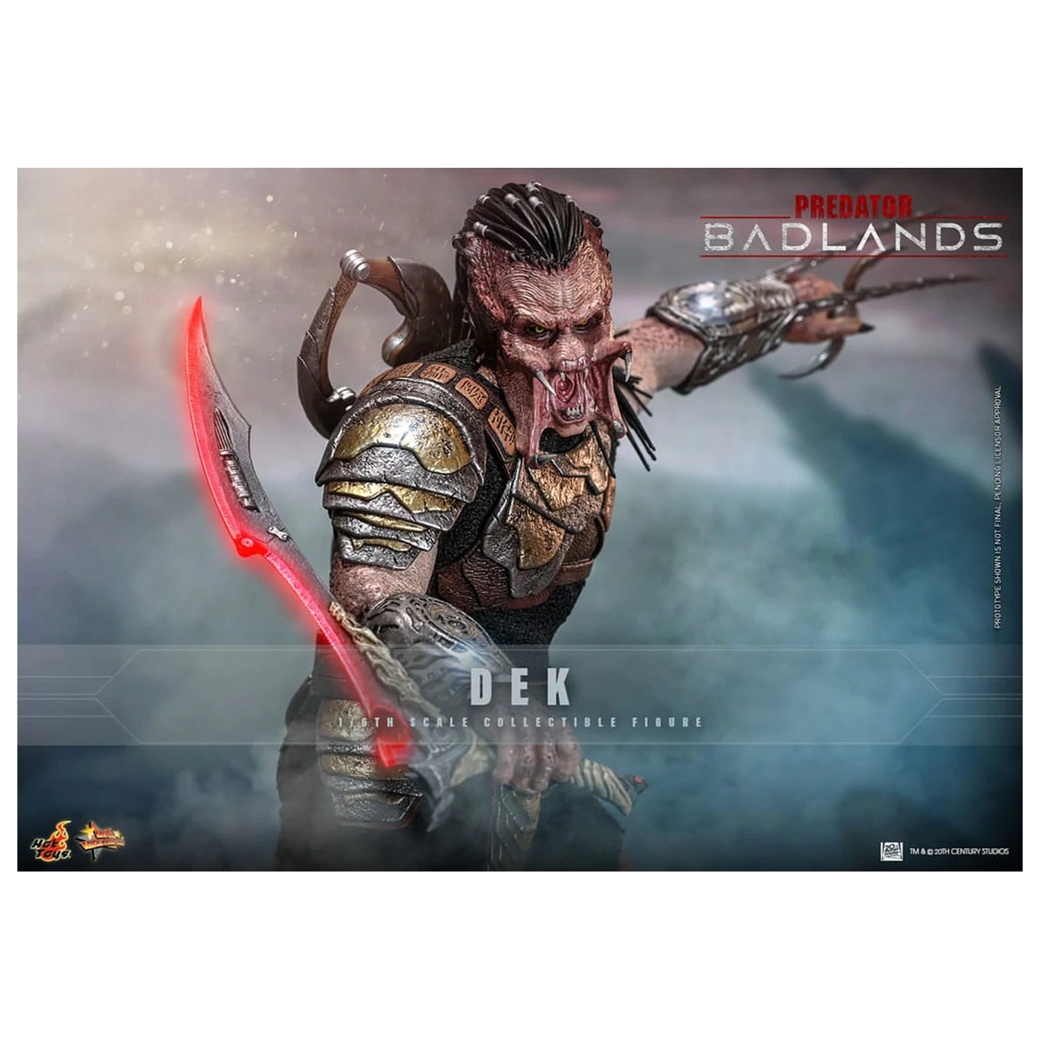 Predator: Badlands Movie Masterpiece akcijska figura 1/6 Dek 30 cm fotografija izdelka