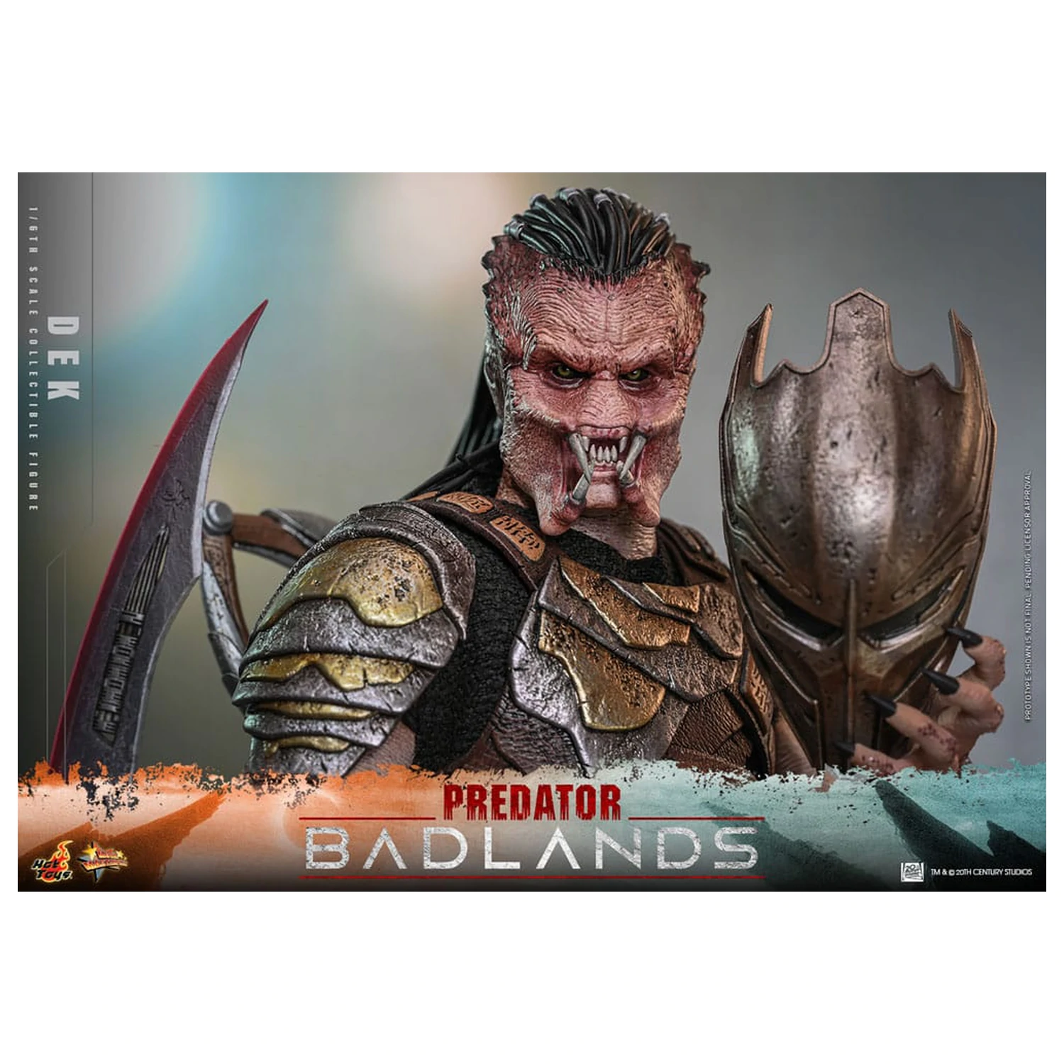 Predator: Badlands Movie Masterpiece akcijska figura 1/6 Dek 30 cm fotografija izdelka