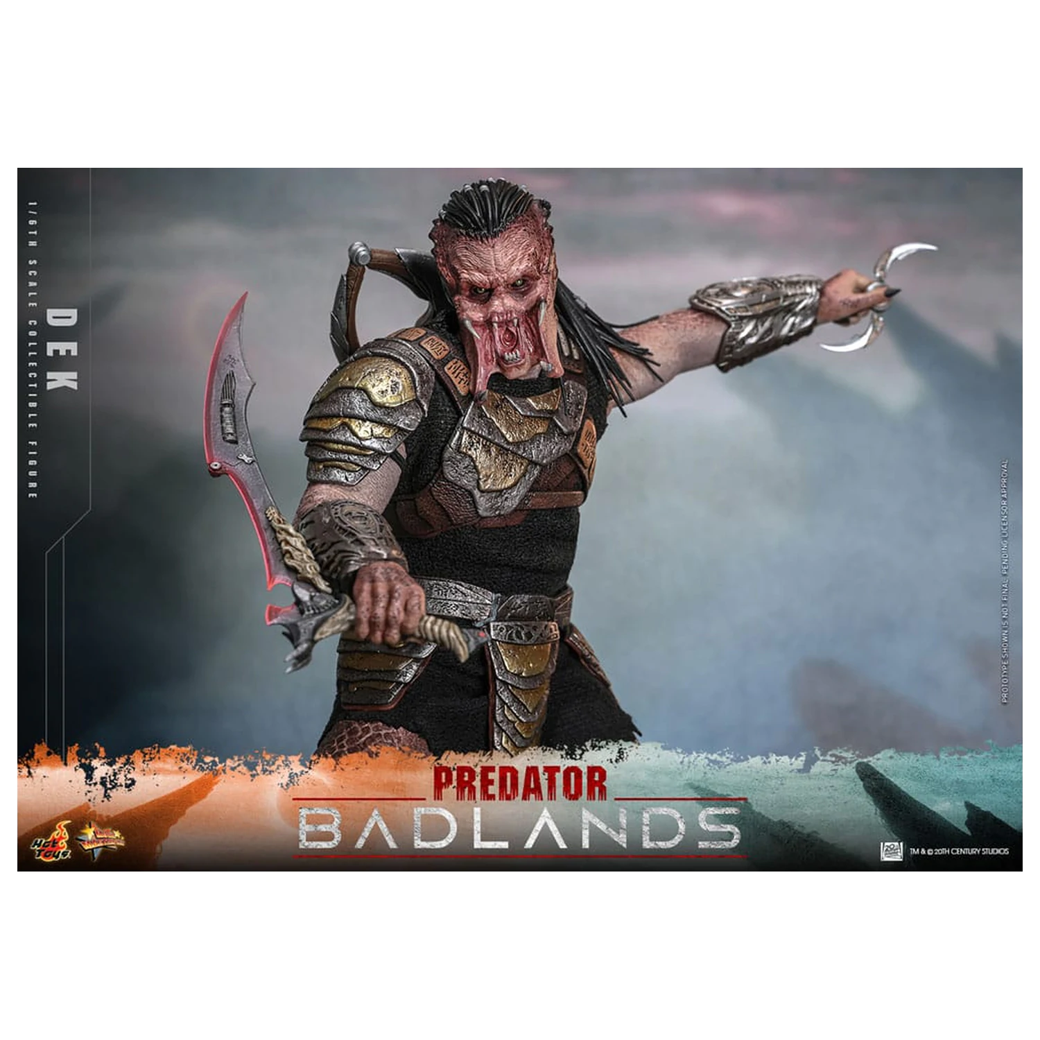 Predator: Badlands Movie Masterpiece akcijska figura 1/6 Dek 30 cm fotografija izdelka