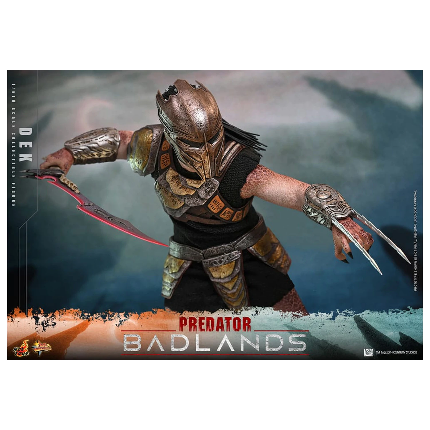 Predator: Badlands Movie Masterpiece akcijska figura 1/6 Dek 30 cm fotografija izdelka