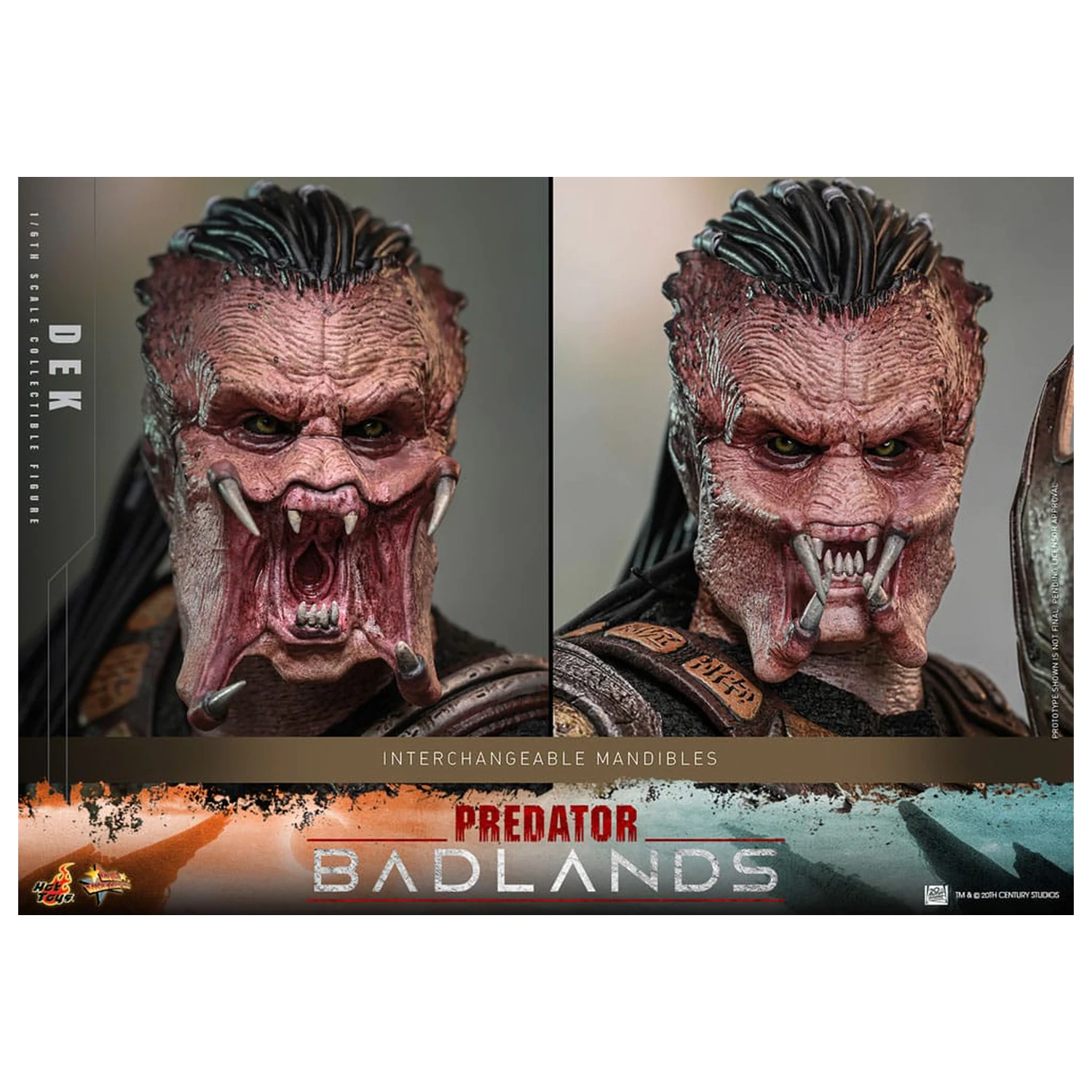Predator: Badlands Movie Masterpiece akcijska figura 1/6 Dek 30 cm fotografija izdelka