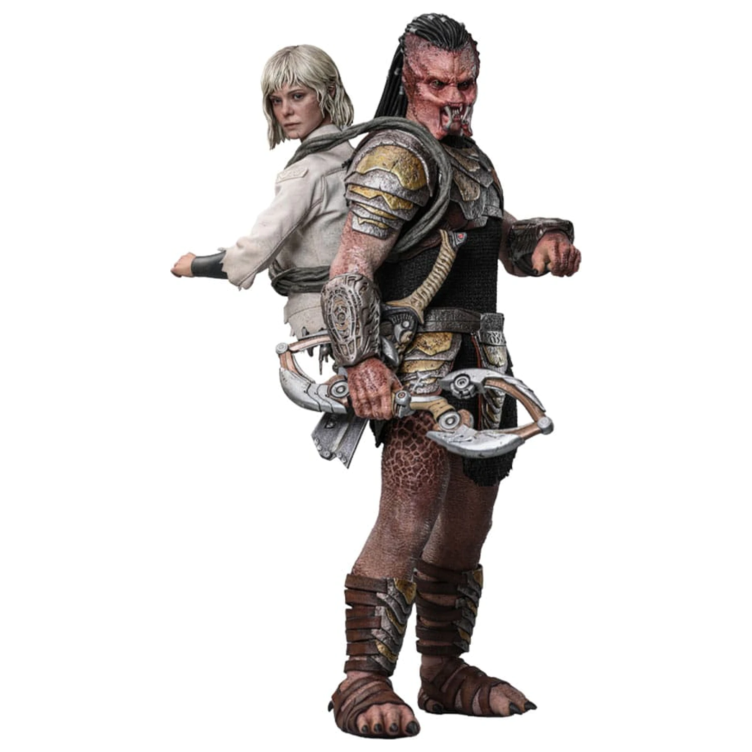 Predator: Badlands Movie Masterpiece akcijska figura 1/6 Dek & Thia 30 cm fotografija izdelka