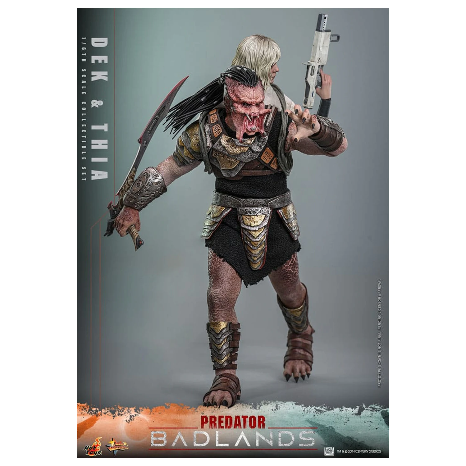 Predator: Badlands Movie Masterpiece akcijska figura 1/6 Dek & Thia 30 cm fotografija izdelka