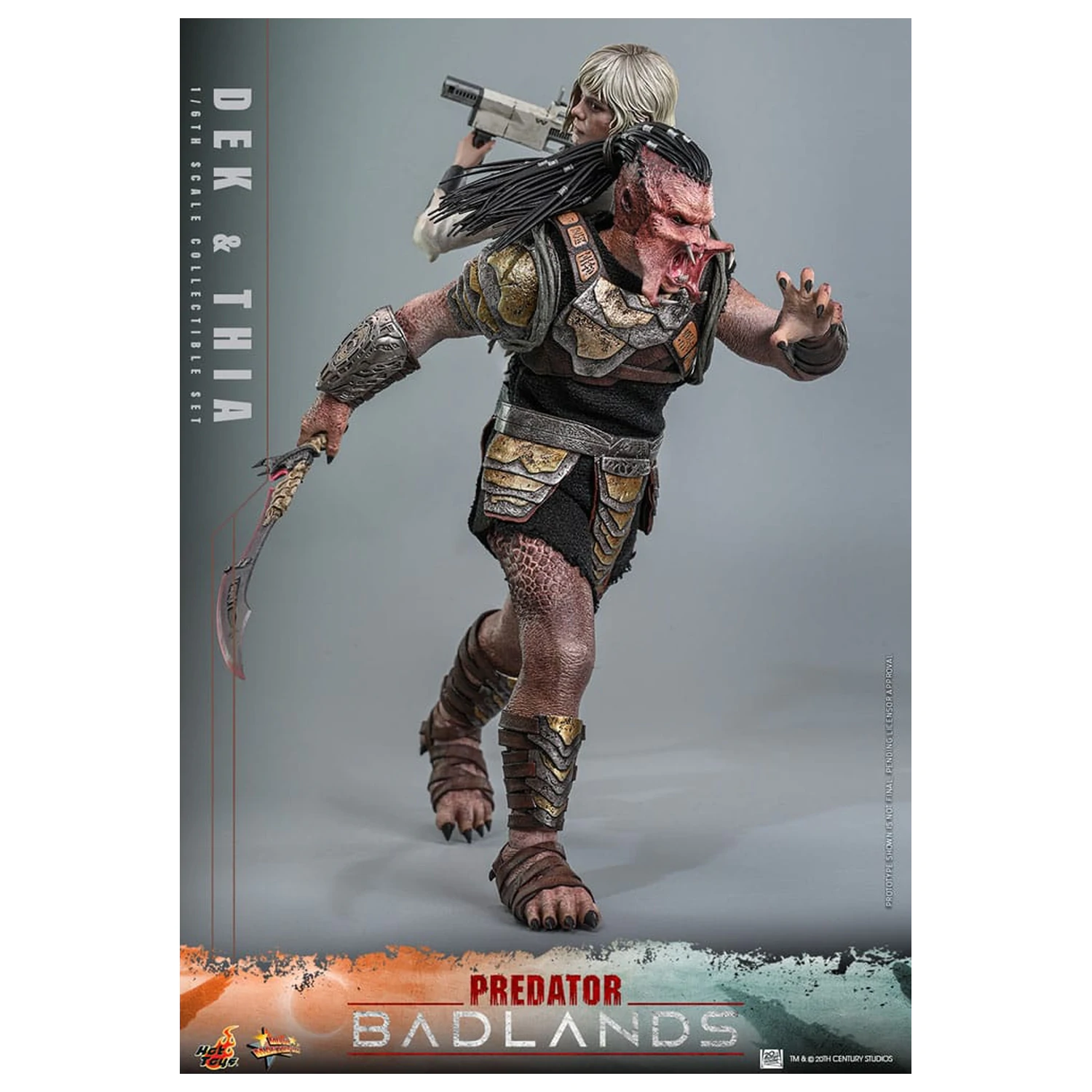 Predator: Badlands Movie Masterpiece akcijska figura 1/6 Dek & Thia 30 cm fotografija izdelka