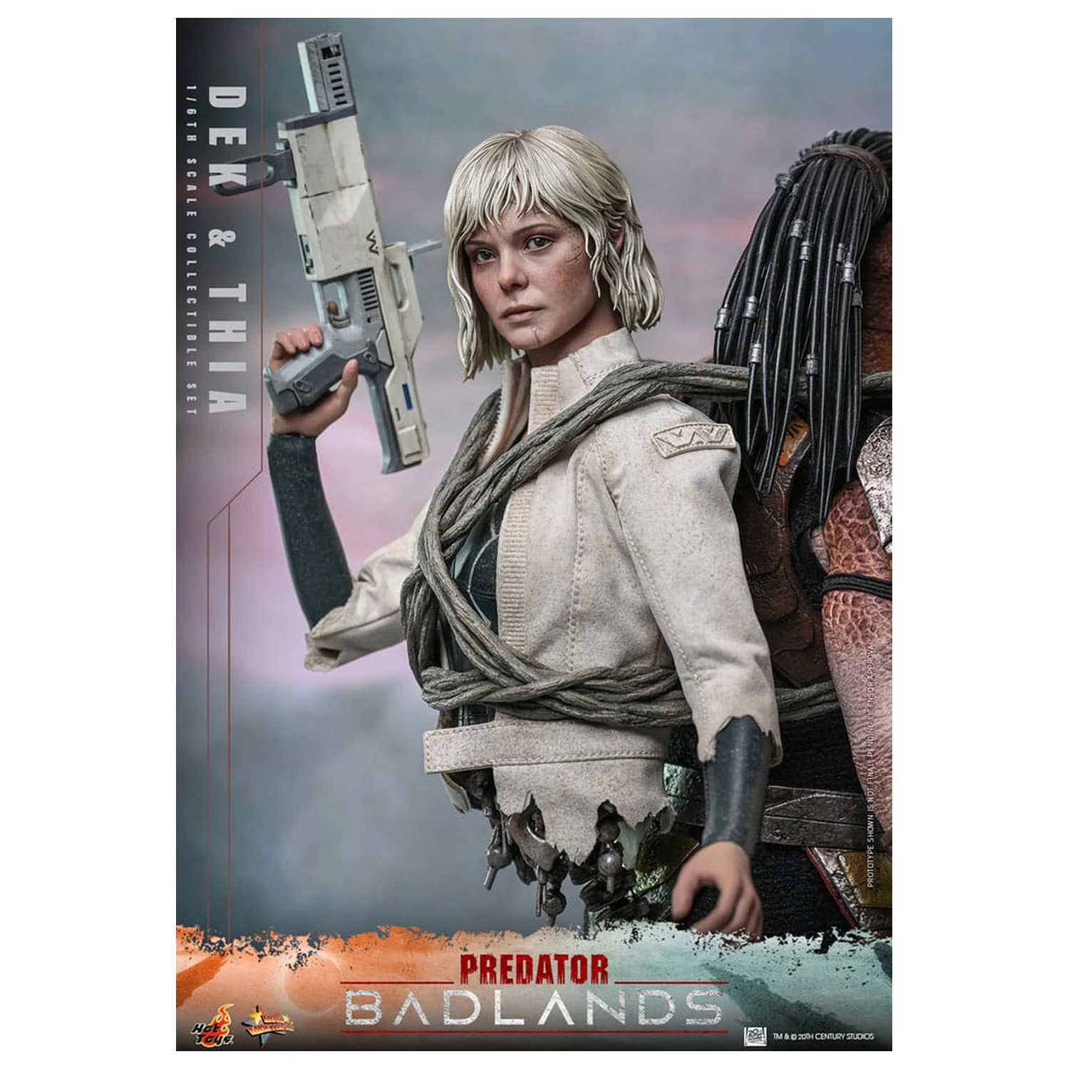 Predator: Badlands Movie Masterpiece akcijska figura 1/6 Dek & Thia 30 cm fotografija izdelka