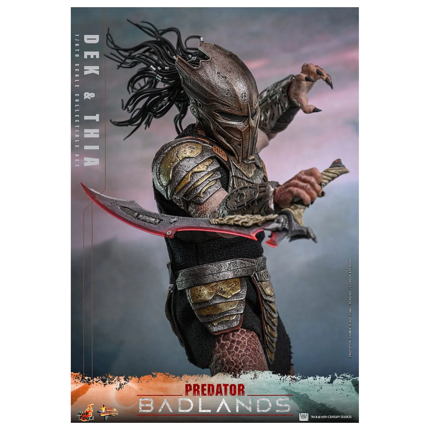 Predator: Badlands Movie Masterpiece akcijska figura 1/6 Dek & Thia 30 cm fotografija izdelka