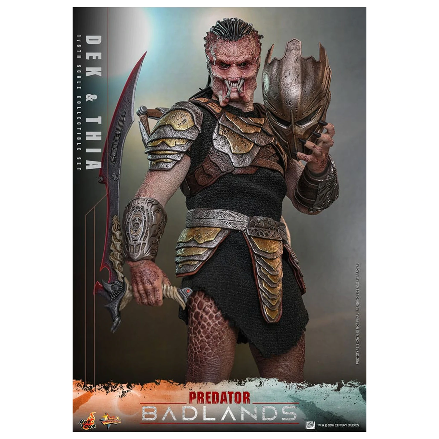 Predator: Badlands Movie Masterpiece akcijska figura 1/6 Dek & Thia 30 cm fotografija izdelka