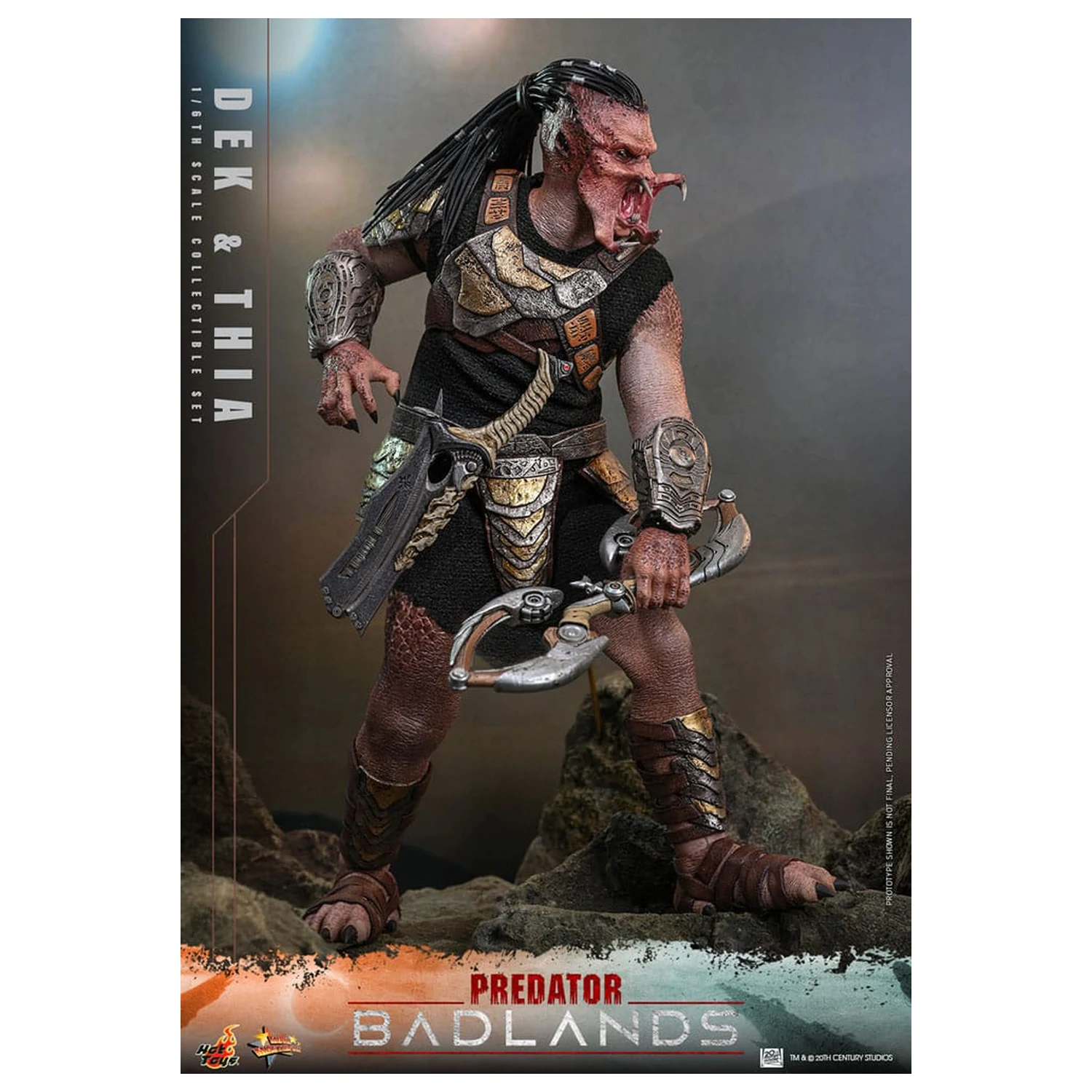 Predator: Badlands Movie Masterpiece akcijska figura 1/6 Dek & Thia 30 cm fotografija izdelka