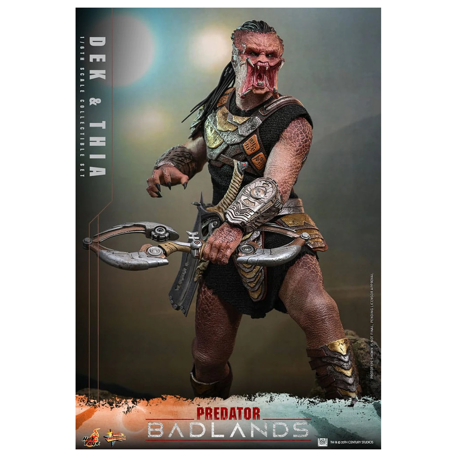 Predator: Badlands Movie Masterpiece akcijska figura 1/6 Dek & Thia 30 cm fotografija izdelka