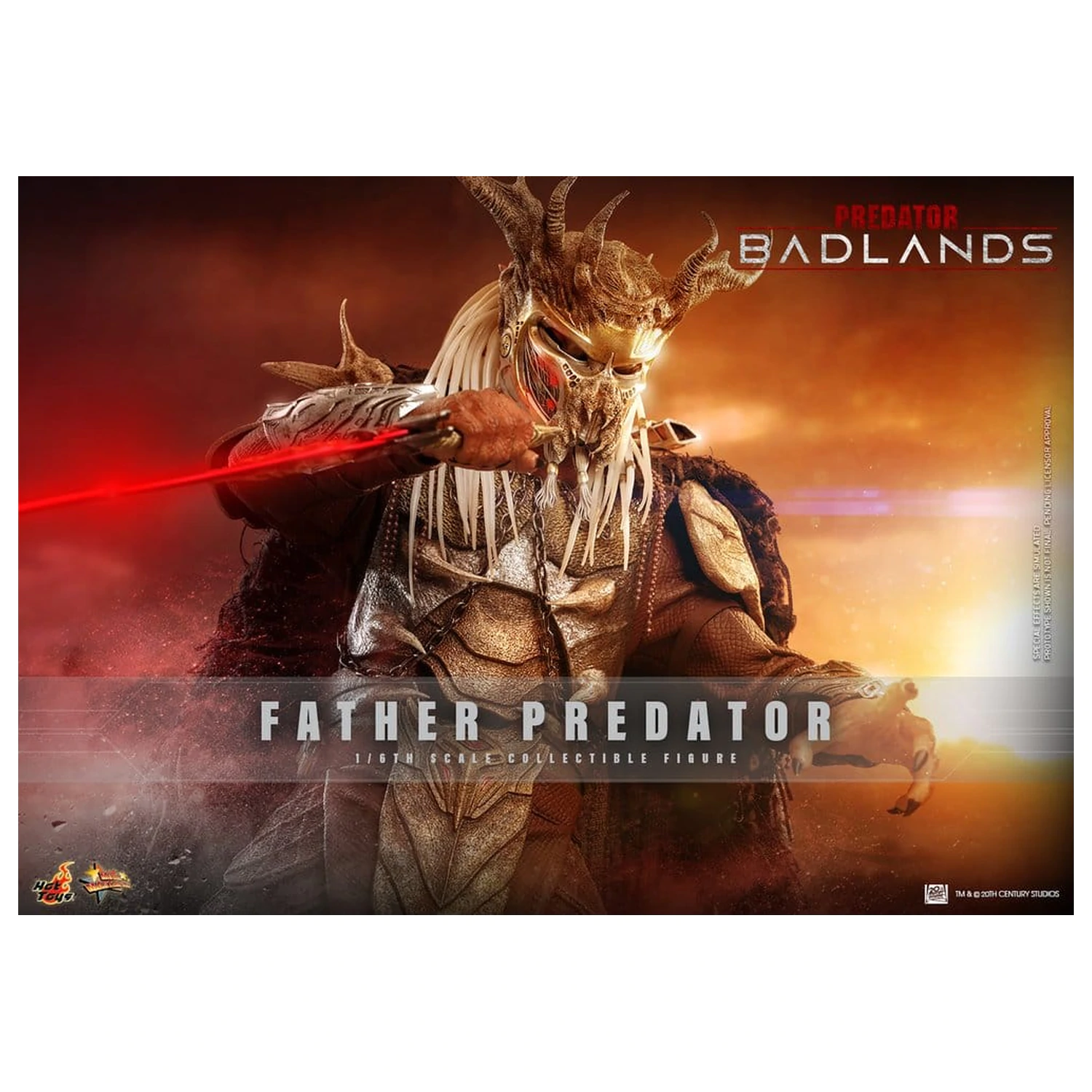 Predator: Badlands Movie Masterpiece akcijska figura 1/6 Njohrr 36 cm fotografija izdelka